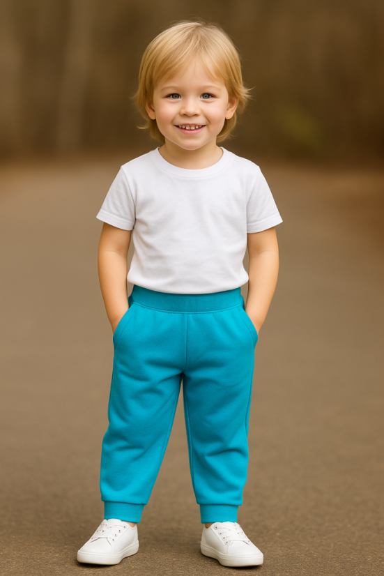 Dětské tepláky do manžety