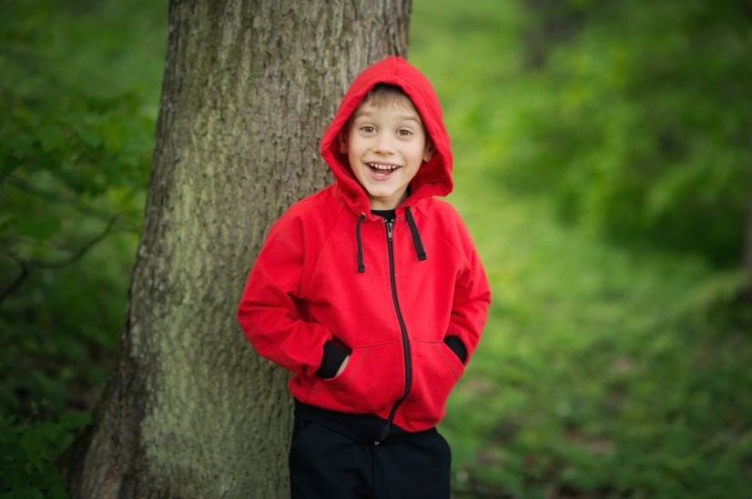 Detská mikina na zip Dual