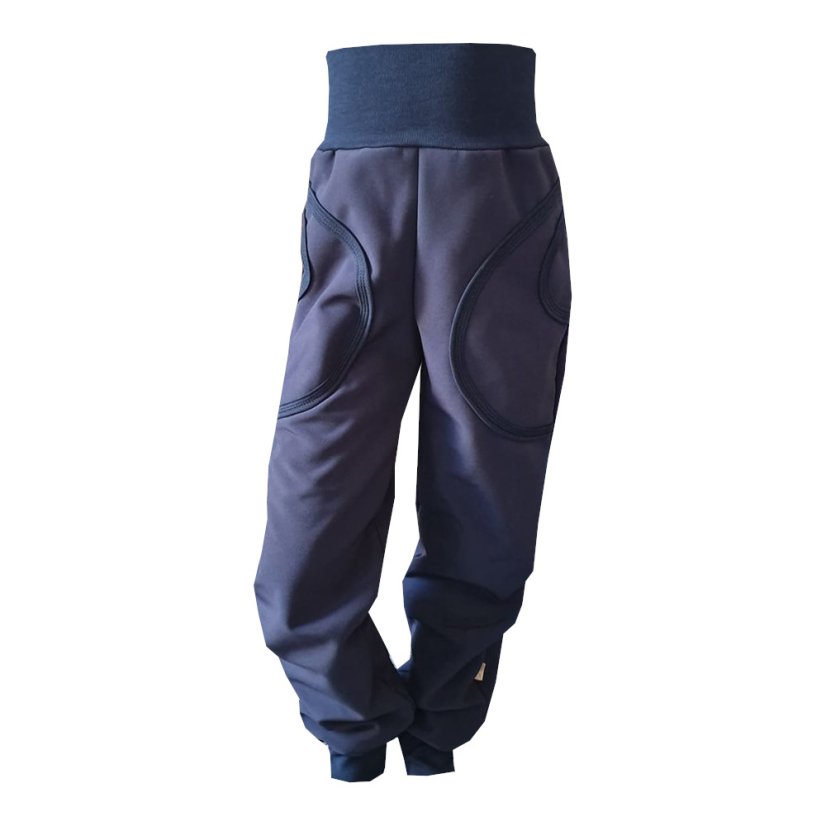 softshell kalhoty blue