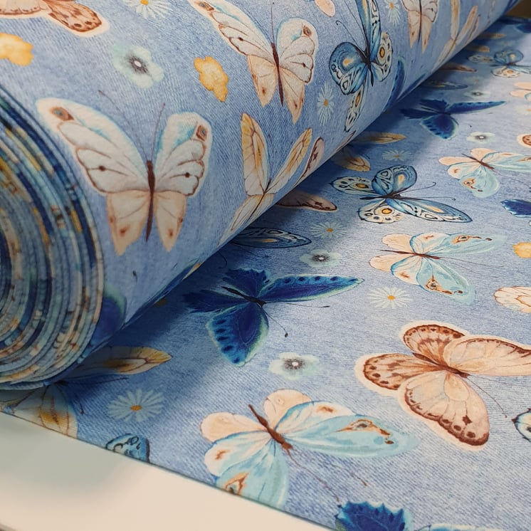 Šaty DIGI JEANS BUTTERFLY