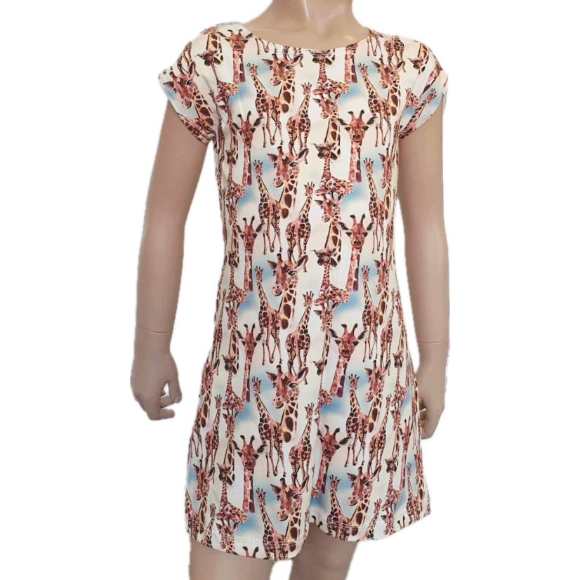 Dámské šaty, žirafky