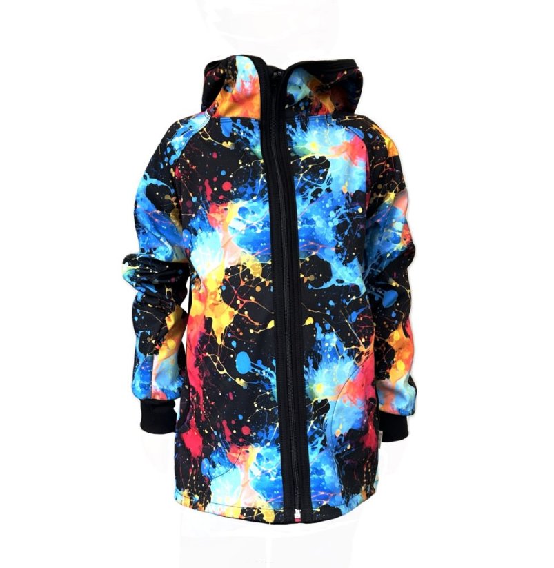 Dětská softshellová bunda bez fleecu