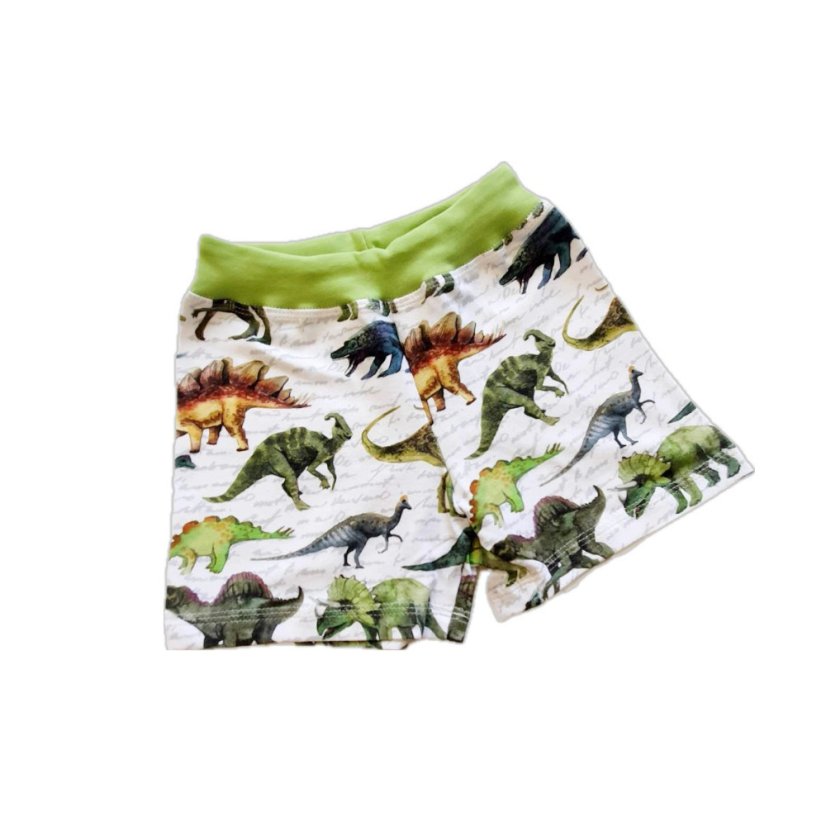 Dětské krátké kraťasy, dino svět