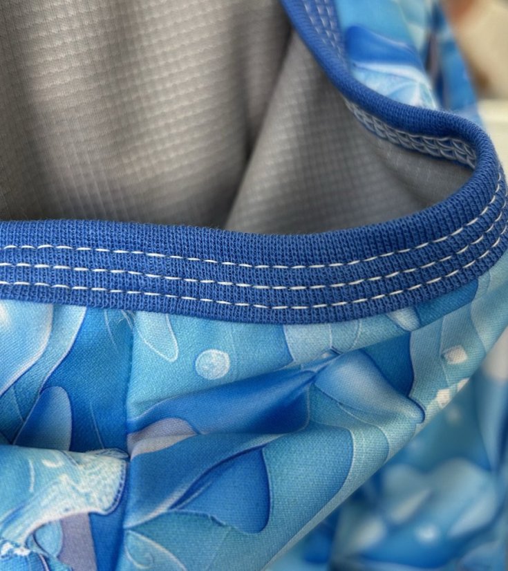 Dětská softshellová bunda NEW bez fleecu, delfínci