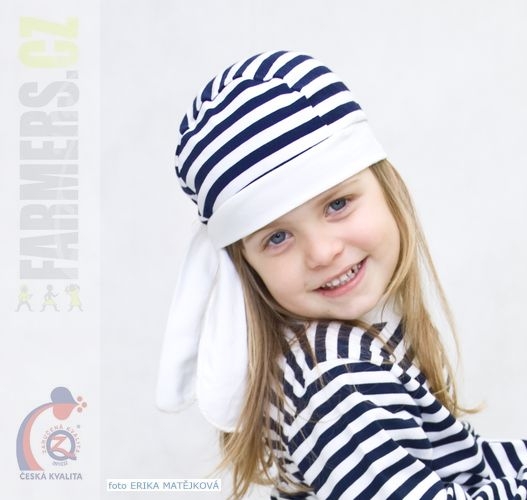 Dětský šátek PIRÁT NAVY námořník (Velikost 92-98)